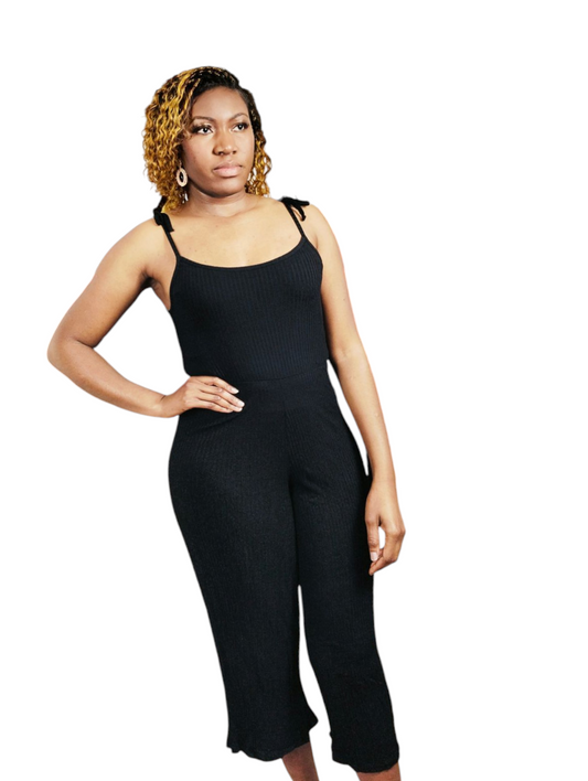 Women's strappy jumpsuit