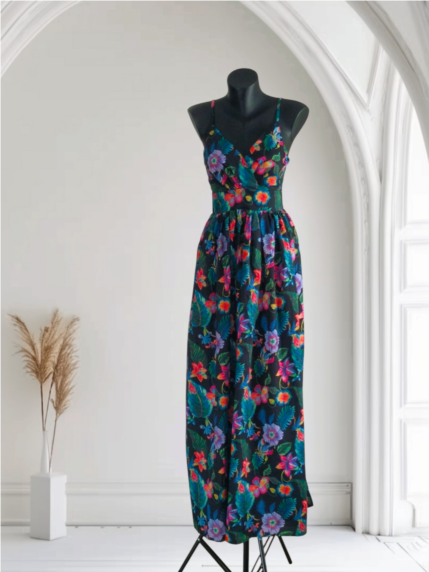 Robe maxi florale